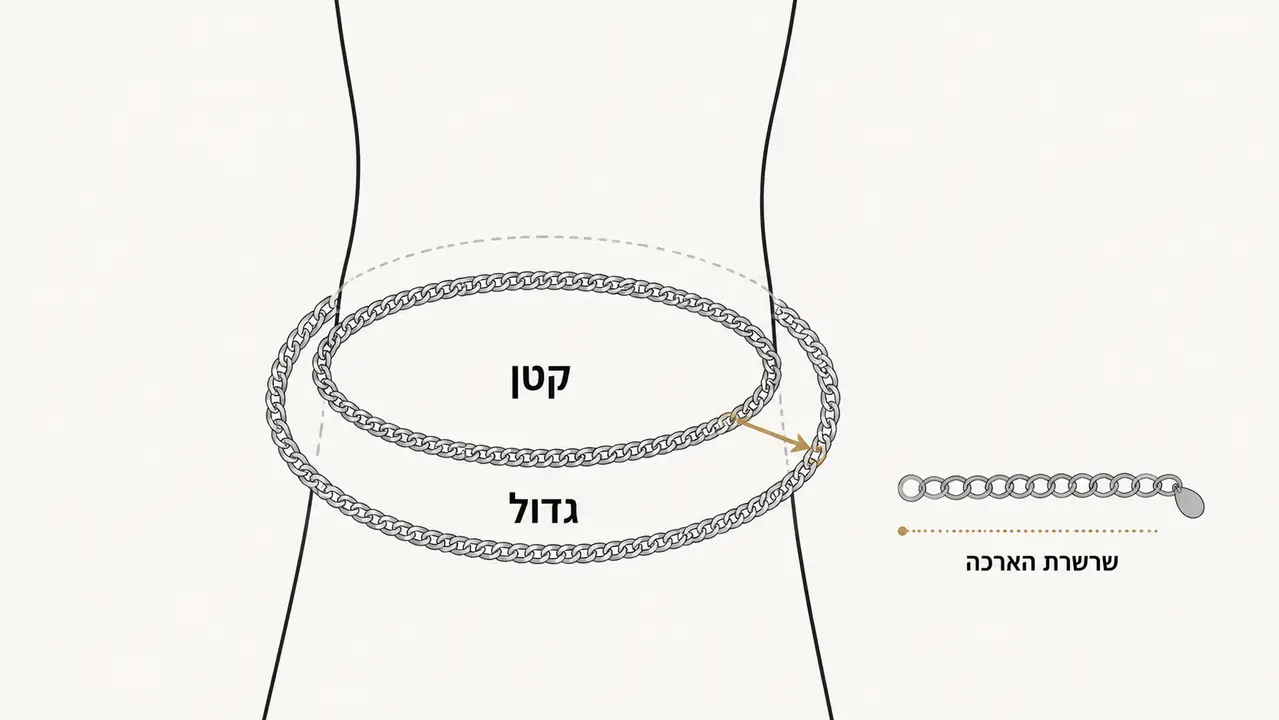 מהו צמיד קשיח (בנגל) ואיך מודדים בלי להתבלבל?