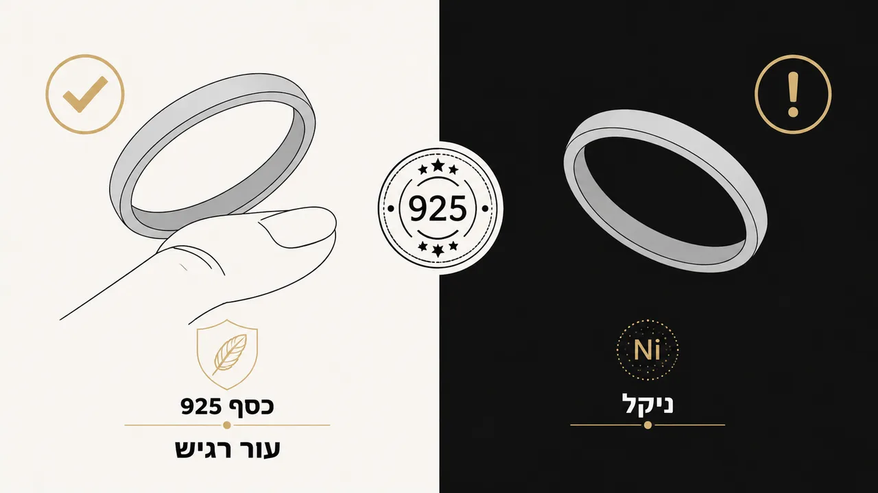 האם טבעות כסף לנשים מתאימות לעור רגיש?