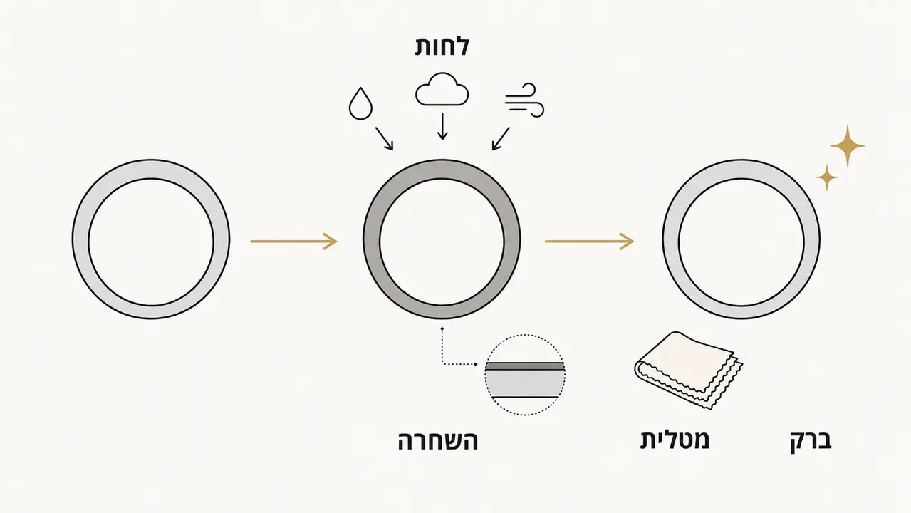 הטבעת השחירה, האם זה אומר שהיא מזויפת